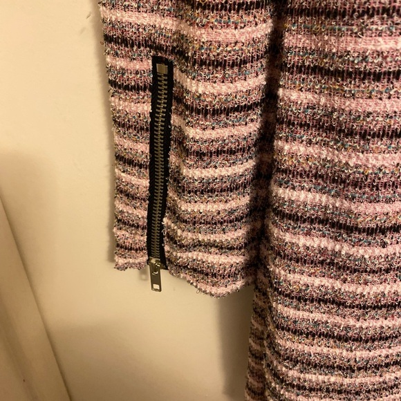 Bebe Black and Pink Long Sleeve Jacket - Picture 3 of 7